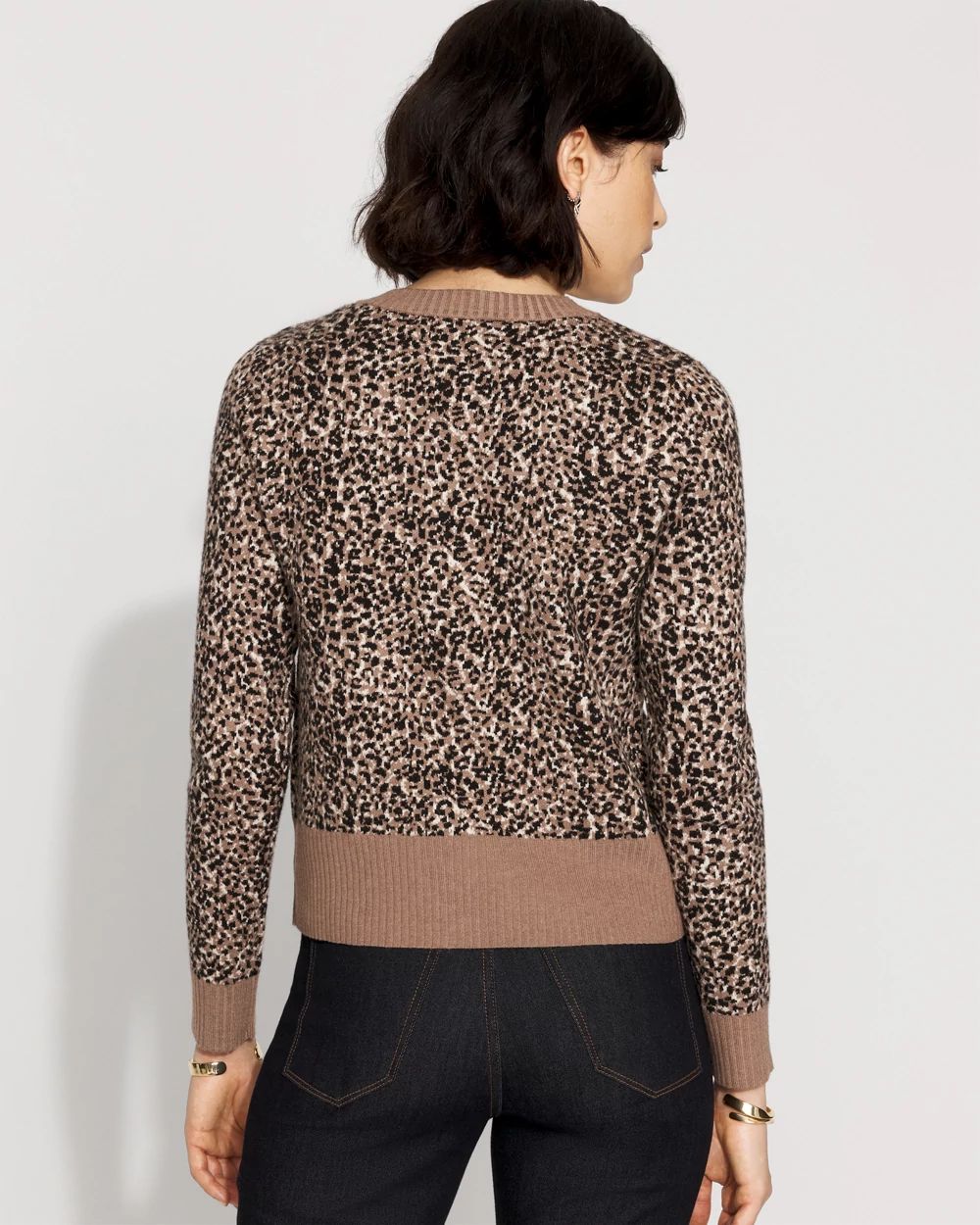 Leopard Cardigan Sweater | White House Black Market